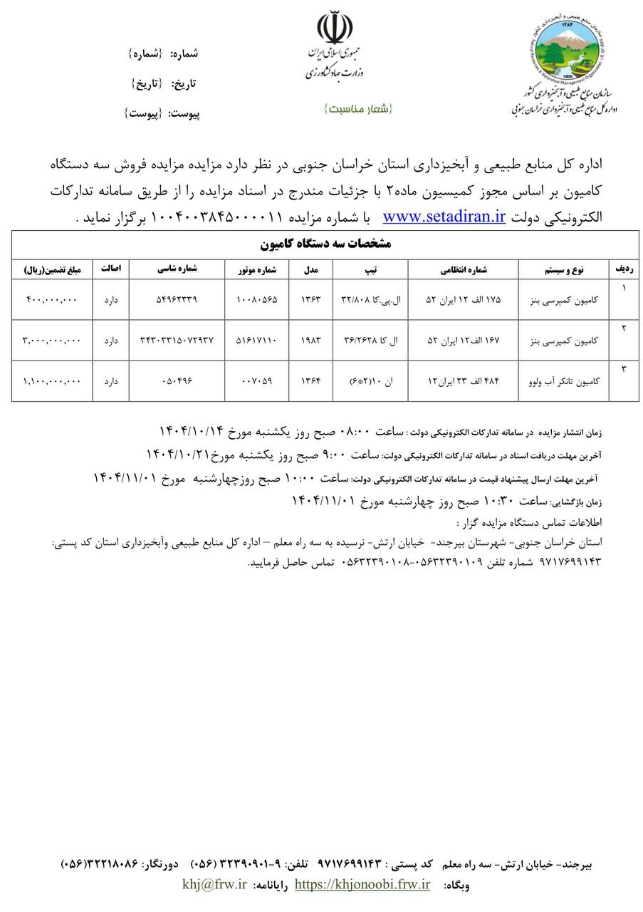 آبخیزداری خراسان جنوبی