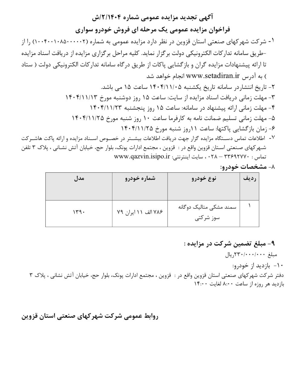 شرکت‌های صنعتی قزوین